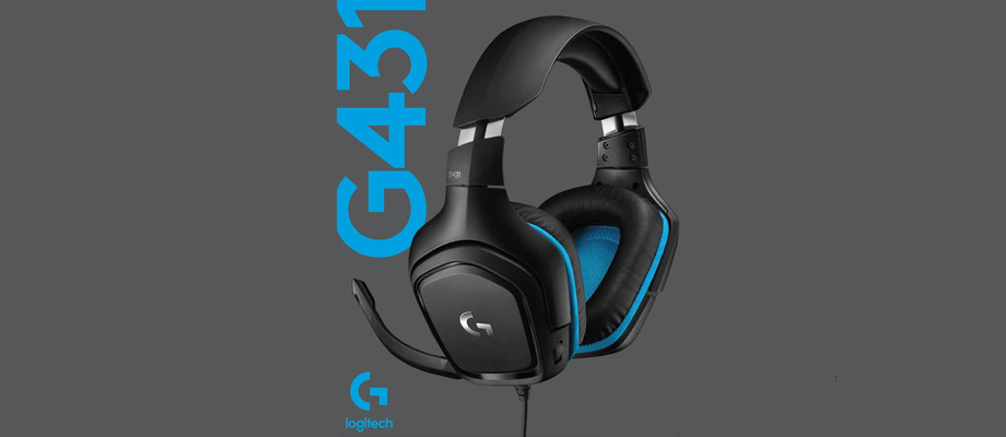 หูฟัง Logitech G431 7.1 surround gaming Headset